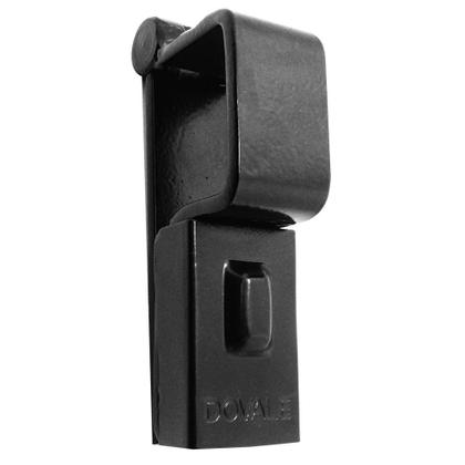 Imagem de Porta Cadeado Dovale N.1 - 34 X 33 - Preto p/ cadeado 30 MM