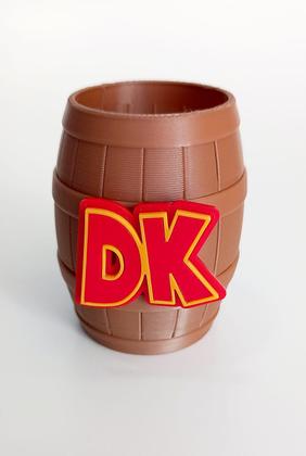 Imagem de Porta Canetas/Lápis Donkey Kong - Enfeite Mesa - Retrô - Decoração - Impressão 3D