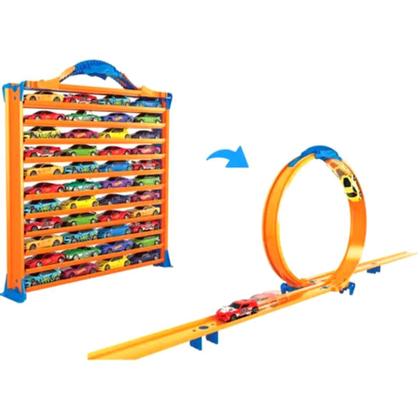 Imagem de Porta Carrinho Hot Wheels Pode Usar Como Pista - Fun