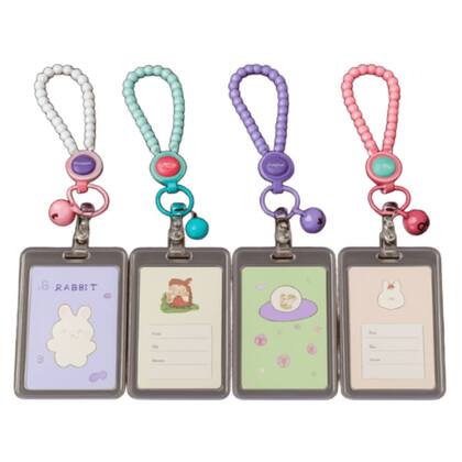 Porta Cartão de Identificação C/ Pingente Holder Photocard - Dexin