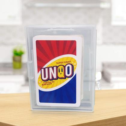 Imagem de Porta-cartas de baralho Skylety 6 peças Organizer Clear