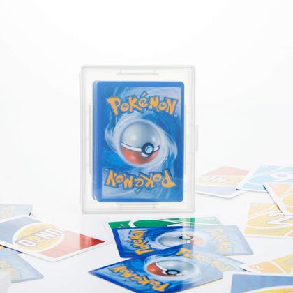 Imagem de Porta-cartas de baralho Skylety 6 peças Organizer Clear