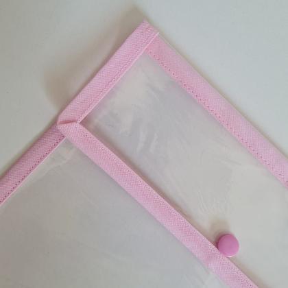 Imagem de Porta Certidão Pasta Documentos Plastificado Transparente Várias Cores