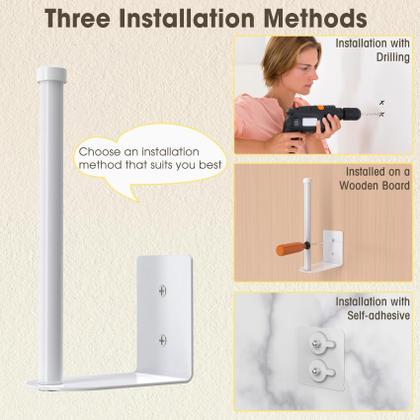 Imagem de Porta-chapéus Durmmur para bonés de beisebol em aço inoxidável, pacote com 2