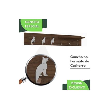 Imagem de Porta Chaves De Parede Organizador Porta Chaveiro M.M.C.C FS