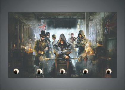 Imagem de Porta Chaves Jogos Games Assassins Creed Organizador Chaveiro