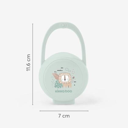 Imagem de Porta Chupeta Savanna Mint KikkaBoo