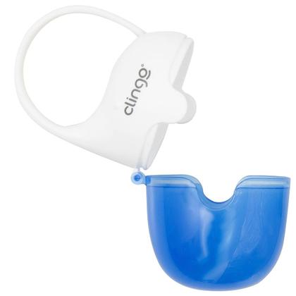 Imagem de Porta Chupetas Baleia Azul Clingo