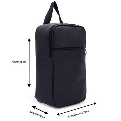 Imagem de Porta Chuteira Bolsa de Futebol Porta Tênis Bolsa Para Chuteira Campo Quadra Society Cor Preto