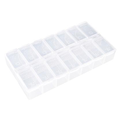 Imagem de Porta comprimidos semanal 14 divisões Incoterm