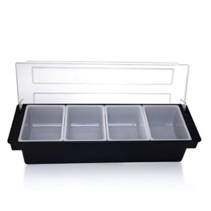 Imagem de Porta Condimento Industrial 4 Divisórias Bar e Restaurante 