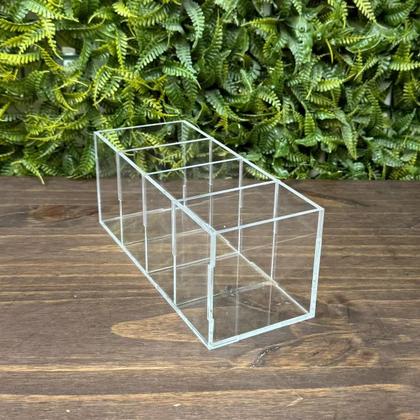 Imagem de Porta Controle Remoto Triplo Mesa Acrílico Cristal