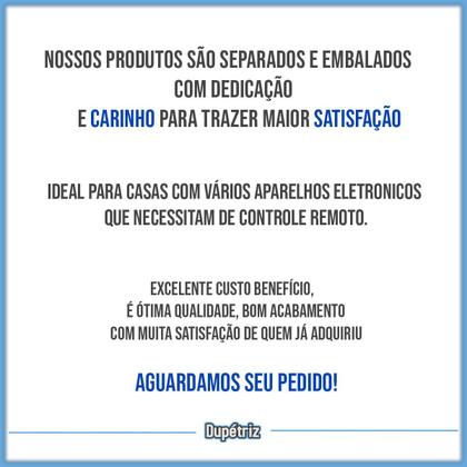Imagem de Porta Controle Remotos Com 3 Divisórias Branco Em Mdf