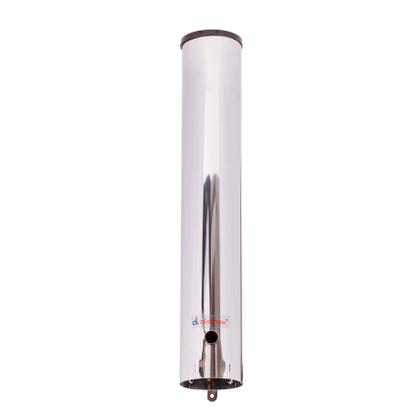 Imagem de Porta Copo Descartavel Suporte Inox Dispenser Agua 200ml