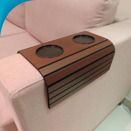 Imagem de Porta Copo E Controle Para Braço De Sofá Ideal Decoração