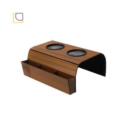 Imagem de Porta Copo Para Braço Do Sofá Retrátil Madeira