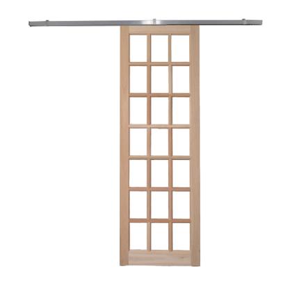 Imagem de Porta Correr Quadriculada Kit Aluminio