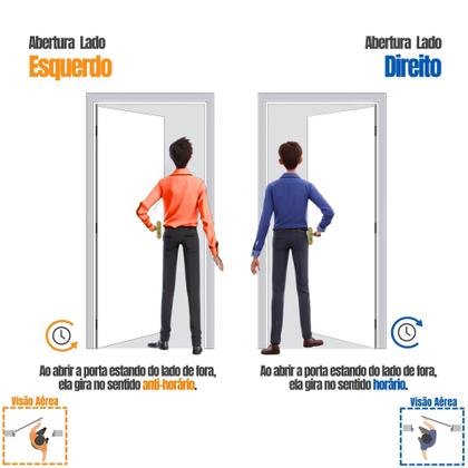 Imagem de Porta de Aço Laminada 215x85cm Minas Sul Mgm