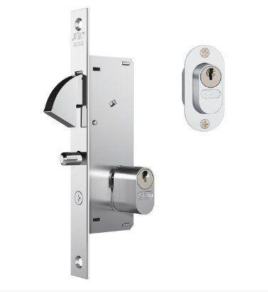 Imagem de Porta de Correr Branco Prime Frisada F06
