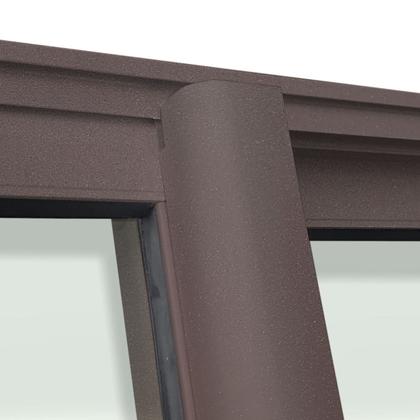 Imagem de Porta de Correr com Travessas 3 Folhas Moveis Sequenciais 210 X 200 Elite com Fechadura Tetra Vidro