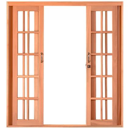 Imagem de Porta de Correr de Madeira 216CMX180CMX12CM PE631 Esel Marrom