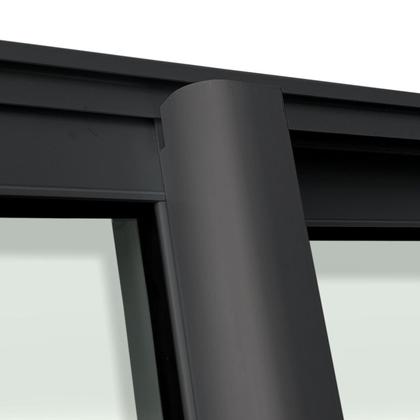 Imagem de Porta de Correr Venez. 6 Folhas Moveis 210 X 200 Elite com Fecho Automático Vidro Liso