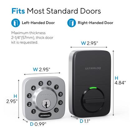 Imagem de Porta de entrada sem chave Smart Lock ULTRALOQ U-Bolt WiFi Bridge