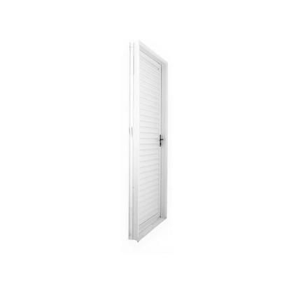 Imagem de Porta De Giro Laminada Branco MGM 215x85 cm