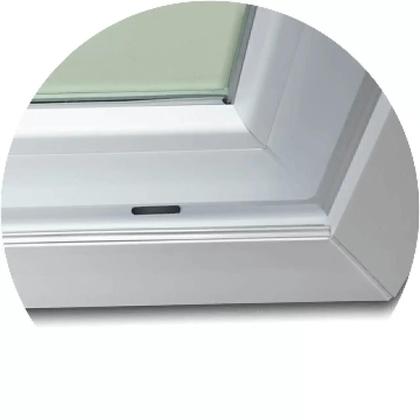 Imagem de Porta de PVC Integrada 230x180cm Vidro Temperados com Cremona e Controle Remoto ITEC Brimak