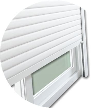 Imagem de Porta de PVC Integrada 230x200cm com 2 Folhas e Vidro Liso Temperado com Cremona  ITEC Brimak