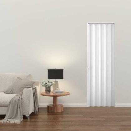 Imagem de Porta de PVC Sanfonada 210x120cm Branca Plasbil