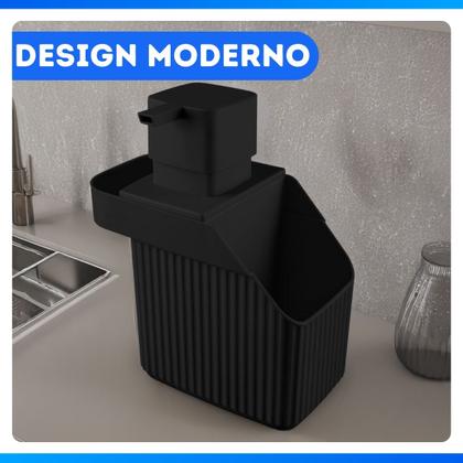 Imagem de Porta Detergente Esponja E Rodinho Com Bico Dosador 560ml