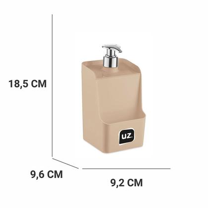 Imagem de Porta Detergente Slim Com Suporte Para Esponja 500ml