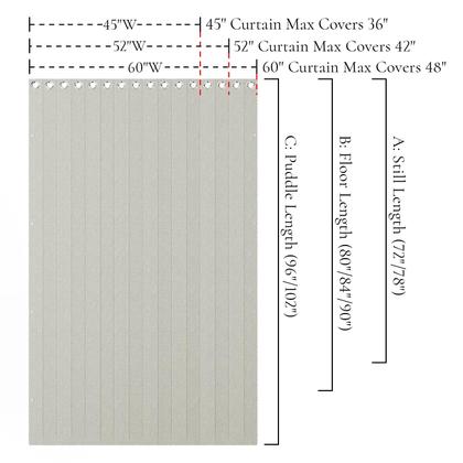 Imagem de Porta dobrável magnética de cortina HMYI 100% Blackout W45xL80cm
