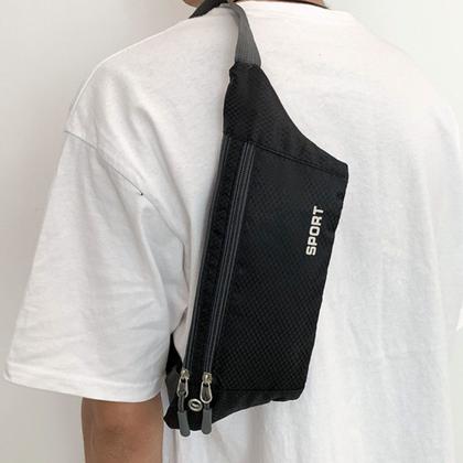 Imagem de Porta Dólar Estilo Pochete com Saída para Fone de Ouvido