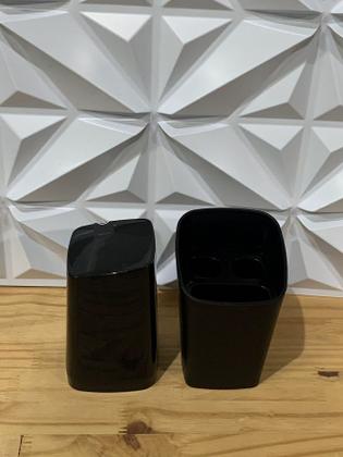 Imagem de Porta Escova de Dente Square com Tampa - Cores