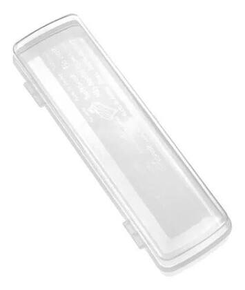Imagem de Porta Escova De Dentes Plástico Sanremo Cor Transparente +nf