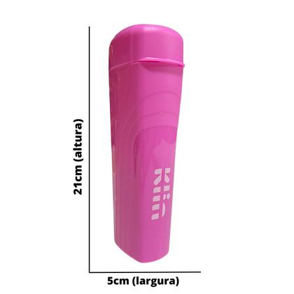 Imagem de Porta Escova Dental Plástico Com Tampa 500ml Klin Marco Boni