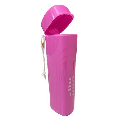 Imagem de Porta Escova Dental Plástico Com Tampa 500ml Klin Marco Boni