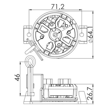 Imagem de Porta Escova Partida A1 A3 Jetta Passat Tiguan Golf UF1303/4
