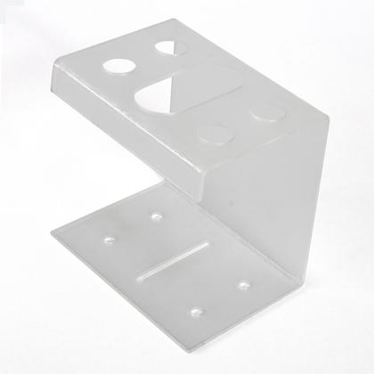 Imagem de Porta Escovas de dente de bancada 5 lugares Transparente