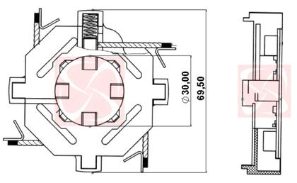 Imagem de Porta Escovas Para Motor De Arranque A-327-12v - Sulcarbon