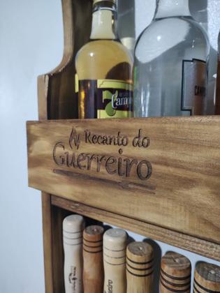 Imagem de Porta espeto com Barzinho e Abridor (PE5560N)- Recanto do Guerreiro 