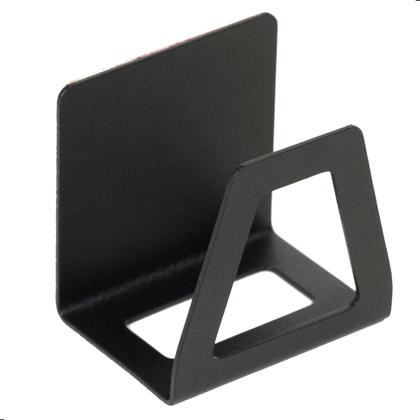 Imagem de Porta Esponja Inox Para Pia Cozinha Adesivo 3M Preto Premium