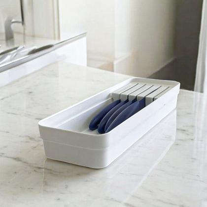 Imagem de Porta Facas Organizador Separador com Divisórias Removíveis