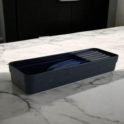 Imagem de Porta Facas Organizador Separador com Divisórias Removíveis