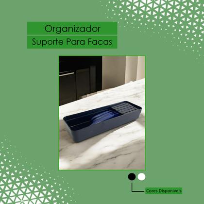 Imagem de Porta Facas Organizador Separador com Divisórias Removíveis