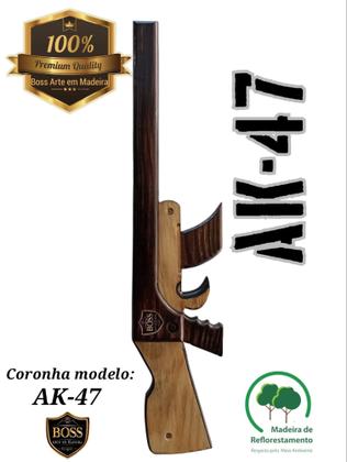 Imagem de Porta Facas para Cozinha e  Área de Churrasco de Parede em Madeira Nobre