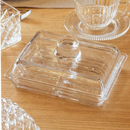 Imagem de Porta Frios Colmeia 20cm x 15cm Feito em Vidro - Lyor