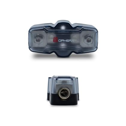 Imagem de Porta Fusível 1 Via 0/4AWG Niquel Mini ANL Ophera - 5443